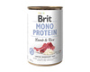 Brit Puszka 400 g Mono Protein mokra karma dla psa Lamb & Rice
