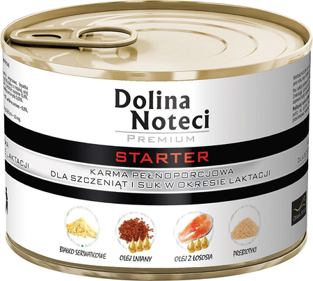 Dolina Noteci Premium Starter 185g  mokra karma dla psa