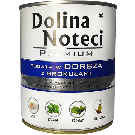 Dolina Noteci Premium DORSZ  mokra karma dla psa 6x800g