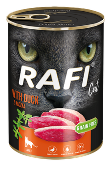 RAFI KOT 400 g PASZTET z Kaczką mokra karma dla kota