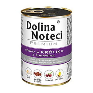Dolina Noteci Premium Bogata w Królika mokra karma dla psa 400g