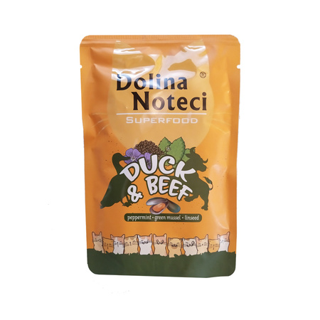 Dolina Noteci Superfood - Mix smaków mokra karma dla kota 12x85g