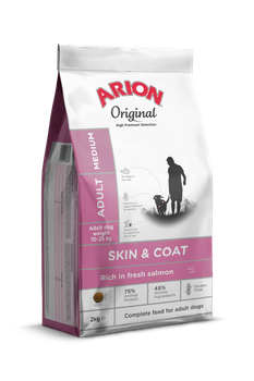 Arion Adult Medium SKIN & COAT Salmon 2 kg