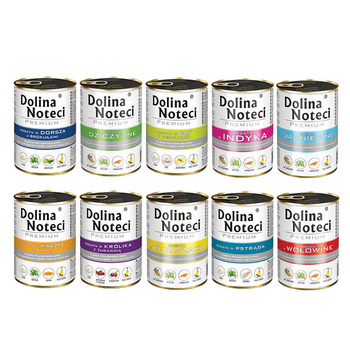 Dolina Noteci Premium MIX SMAKÓW mokra karma dla psa 30x400g