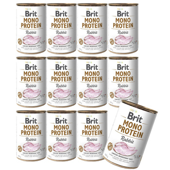 Brit MONO PROTEIN Rabbit 12x400g