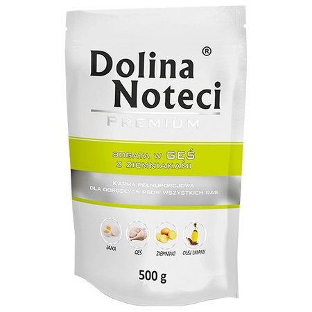 500g x 10 Dolina Premium Pies GĘŚ