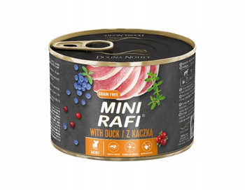 Rafi 185 g MINI mokra karma dla psa z Kaczką