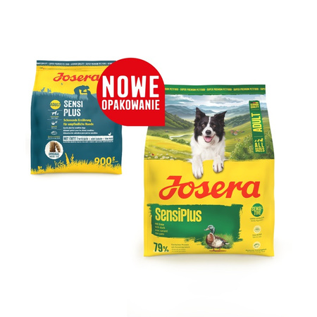 Josera Adult SensiPlus 12,5kg Karma Dla Wrażliwych Psów z Kaczką