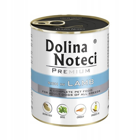 Dolina Noteci Premium MIX SMAKÓW  mokra karma dla psa bez ryb 30x800g