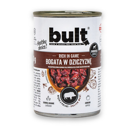 BULT Mokra karma dla psa Mix smaków 24x400g