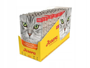 Josera saszetka PATE Kurczak Szpinak 16x85 g