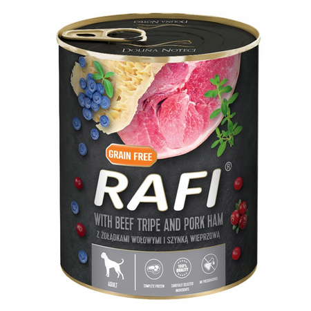 RAFI PREMIUM mix smaków mokra karma dla psa 30x800g