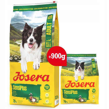 Josera SensiPlus  sucha karma dla psa 12,5kg + 900g
