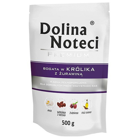 Dolina Noteci PREMIUM MIX Smaków mokra karma dla psa 30x500g 