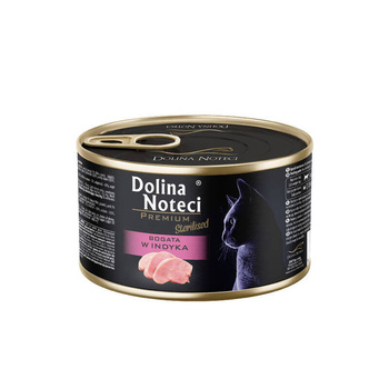 KOT Dolina Noteci Sterilised Bogata w Indyka 185g