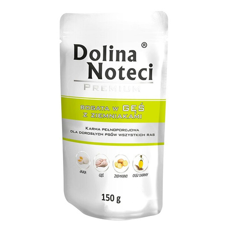 Dolina Noteci Premium Mix smaków BEZ RYB mokra karma dla psa 50x150g