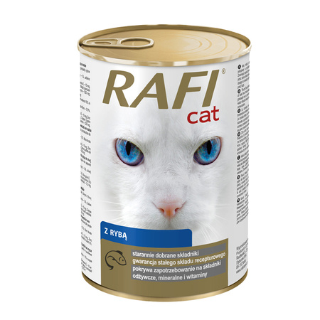 RAFI CAT Ryba mokra karma dla kota 20x415g