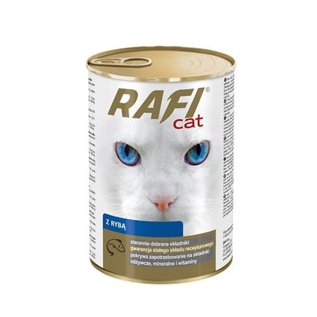 RAFI CAT kawałki w sosie mokra karma dla kota 20x415g