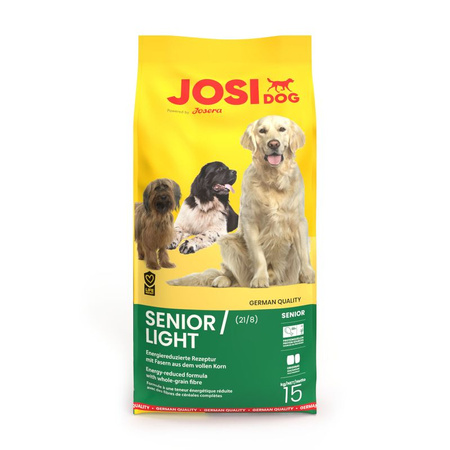 Josera JosiDog Senior Light sucha karma dla psa 15 kg