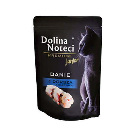 Dolina Noteci DANIE  JUNIOR  mokra karma dla kota 10x85g