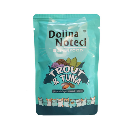 Dolina Noteci Superfood - Mix smaków  mokra karma dla kota 30x85g