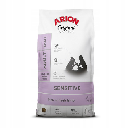 Arion Adult Small Sensitive Lamb  sucha karma dla psa2 kg