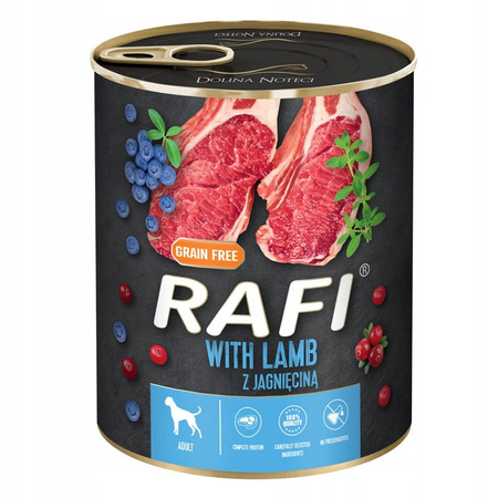 RAFI PREMIUM mix smaków mokra karma dla psa 30x800g