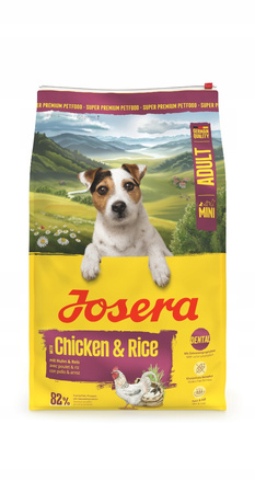 Josera Mini Adult Chicken Rice Małe rasy sucha karma dla psa 10 kg