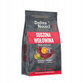 Dolina Noteci Premium Karma suszona dla kotów wołowina 2 kg