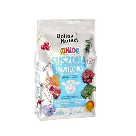 Dolina Noteci Suszona JUNIOR Jagnięcina 4 kg