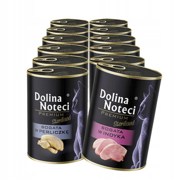 Dolina Noteci Premium STERILISED  mokra karma dla kota 12x400g