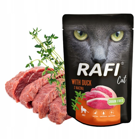 RAFI CAT pasztet Mix mokra karma dla kota 30x100g BEZ RYB