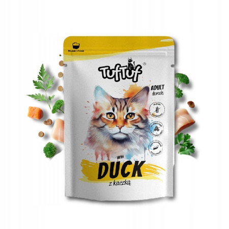 TUF-TUF KOT 100 g mokra karma dla kota z Kaczką
