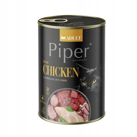PIPER Animals ADULT Mix smaków mokra karma dla kota 12x400g