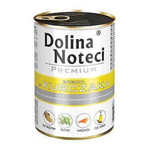 Dolina Noteci Premium Bogata w Kurczaka mokra karma dla psa 400g 