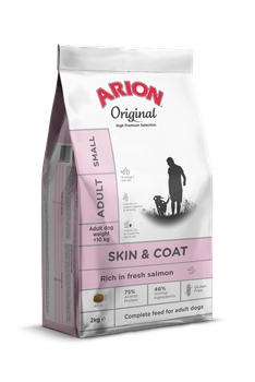 Arion Adult Small SKIN & COAT Salmon sucha karma dla psa2 kg