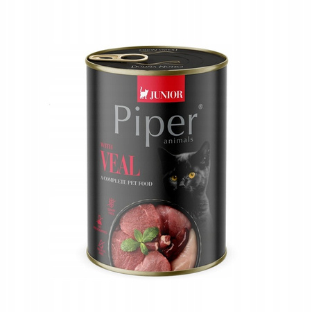 Piper Puszka 400 g Kot Junior z Cielęciną