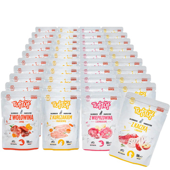 TUF TUF mokra karma dla psa Mix smaków 40x500g
