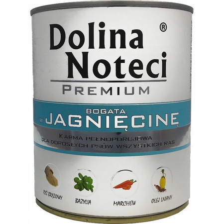 Dolina Noteci Premium MIX SMAKÓW  mokra karma dla psa 24x800g