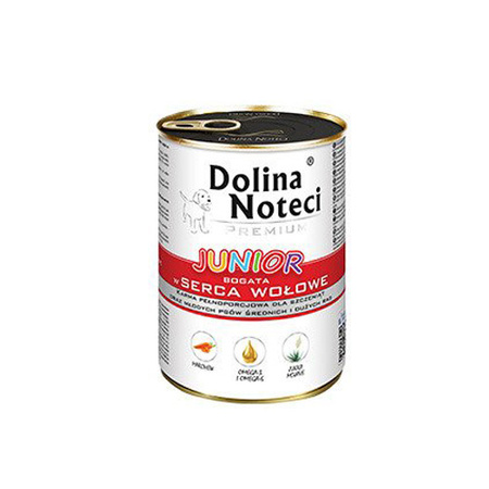 Dolina Noteci Junior MIX SMAKÓW  mokra karma dla psa - Zestaw 15x400g 