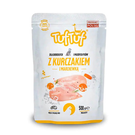 TUF TUF  mokra karma Mix smaków 20x500g