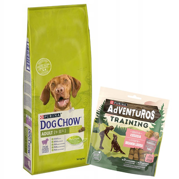 PURINA DOG CHOW ADULT Jagnięcina & Ryż sucha karma dla psa 14 kg
