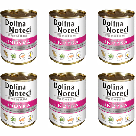 Dolina Noteci Premium INDYK mokra karma dla psa 6x800g