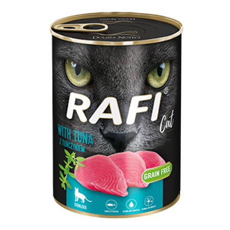 RAFI CAT bez zbóż MIX mokra karma dla kota 12x400g