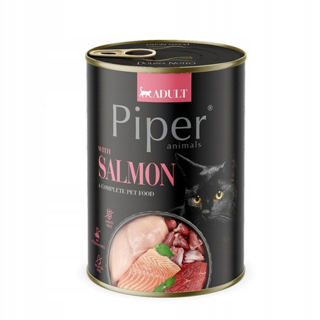 Karma dla kota PIPER Animals ADULT Mix smaków 12x400g