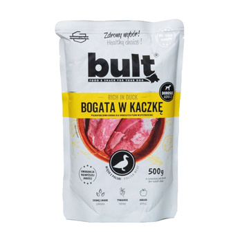 BULT Saszetka 500 g Mokra karma dla psa Bogata w Kaczkę