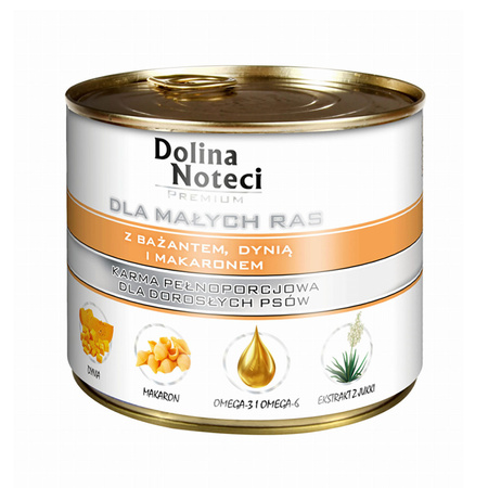 Dolina Noteci Małe Rasy Mix smaków  mokra karma dla psa 24x185g