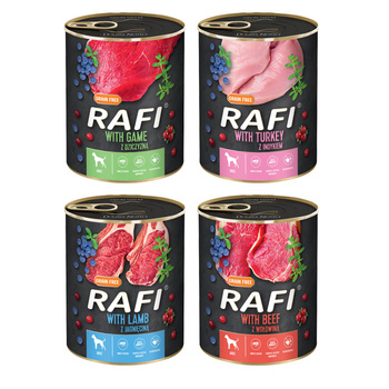 RAFI PREMIUM Mix smaków 12x800g