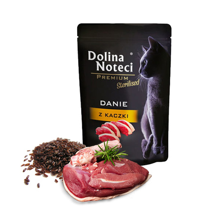 Dolina Noteci mokra karma dla kota z Kaczki Sterilizowane 85g