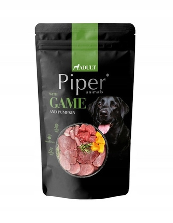 Piper 500 g mokra karma dla psa  z Dziczyzną i Dynią